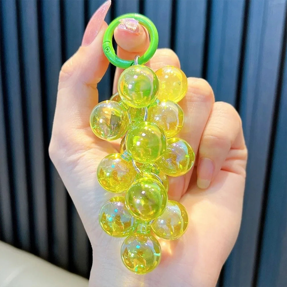 Fashion Grape Pendant Keychain