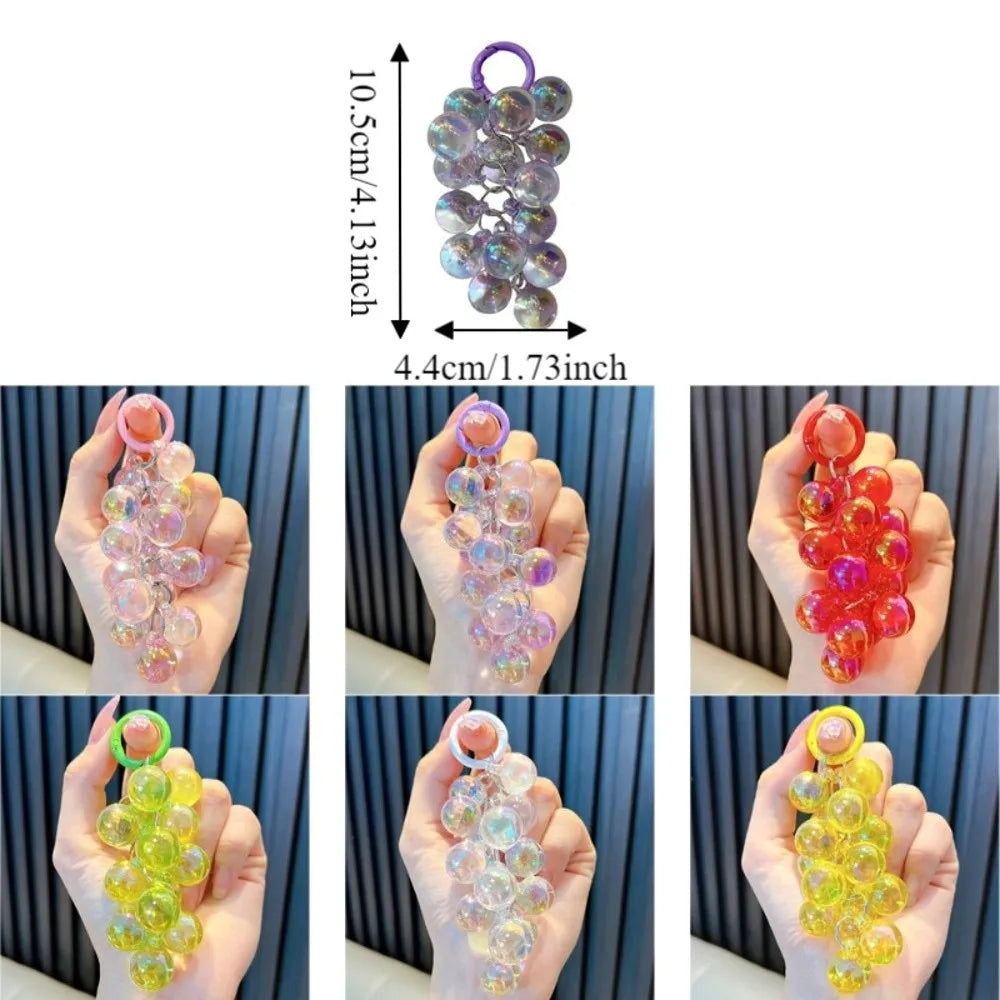 Fashion Grape Pendant Keychain